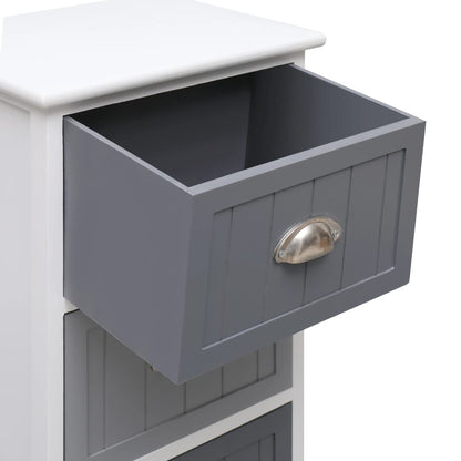 Sidebord Tre 4 stk skuffer 35x30x90 cm keisertre