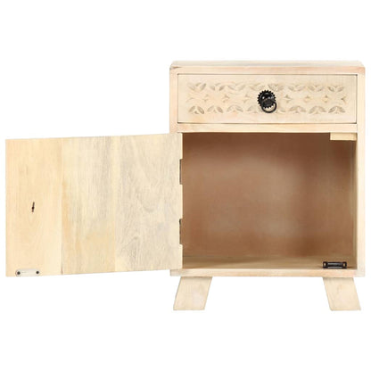 Nattbord Sengbord Tre 40x30x50 cm heltre mango
