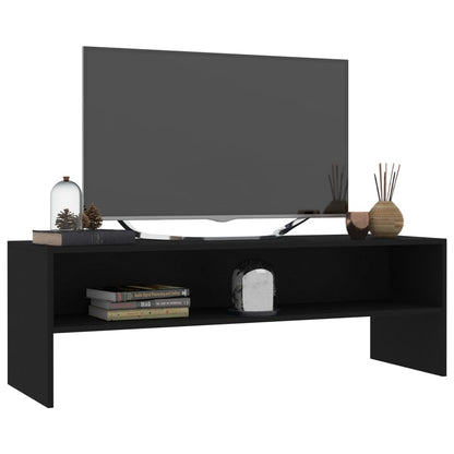 TV-Møbel Svart TV-benk 120x40x40 cm
