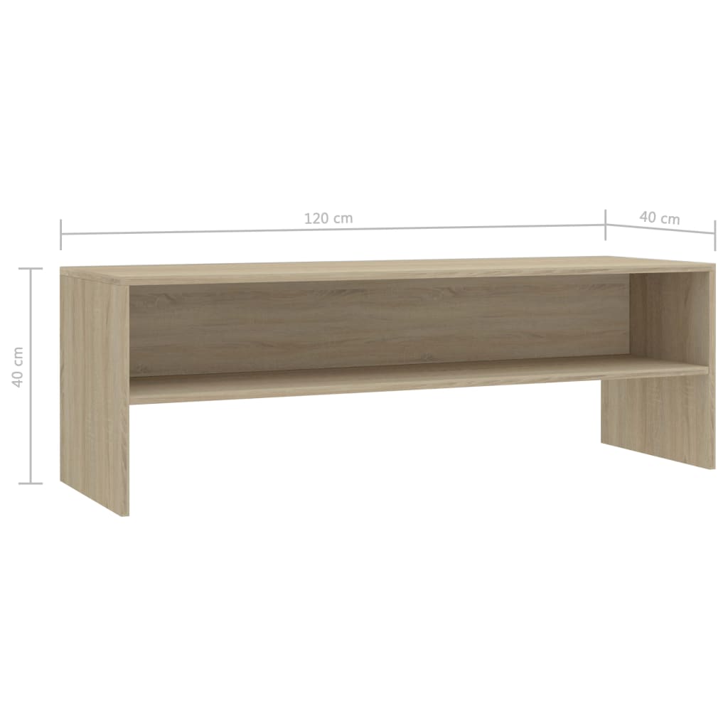 TV-Møbel Sonoma Eik TV-benk 120x40x40 cm