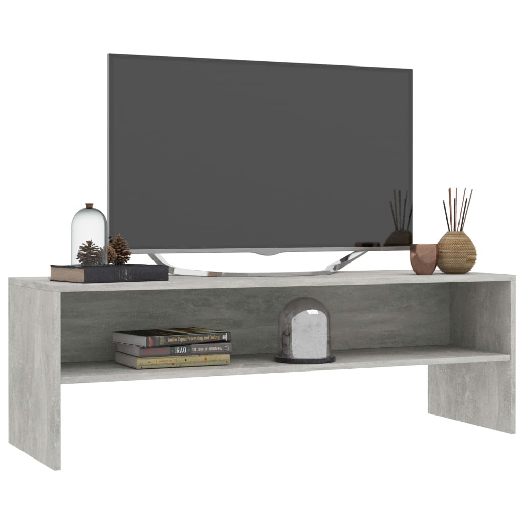 TV-Møbel Betonggrå Tv-benk 120x40x40 cm