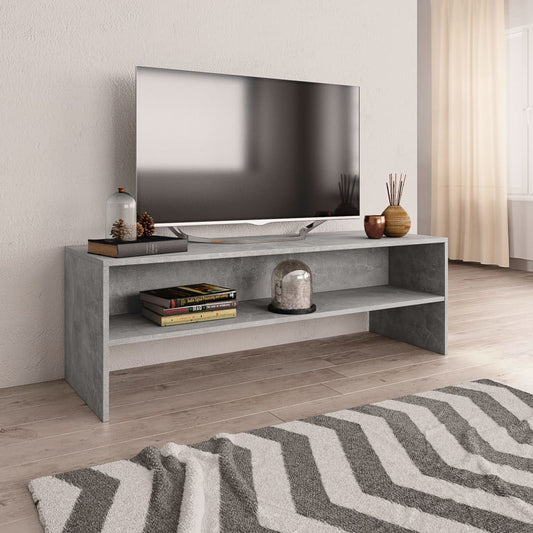 TV-Møbel Betonggrå Tv-benk 120x40x40 cm