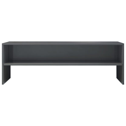TV-Møbel Høyglans Grå Tv-benk 120x40x40 cm