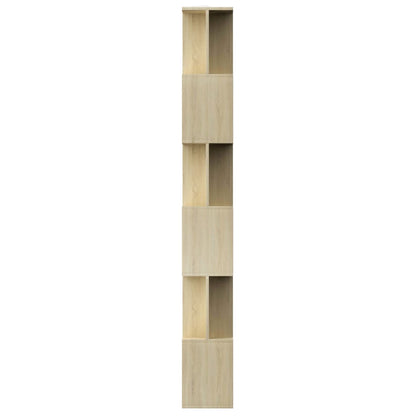 Bokhylle Sonoma Eik Romdeler 80x24x192 cm