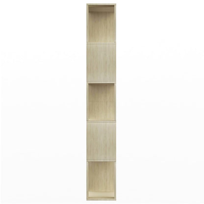 Bokhylle Sonoma Eik Romdeler 80x24x159 cm
