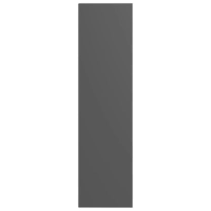 Bokhylle Grå 36x30x143 cm