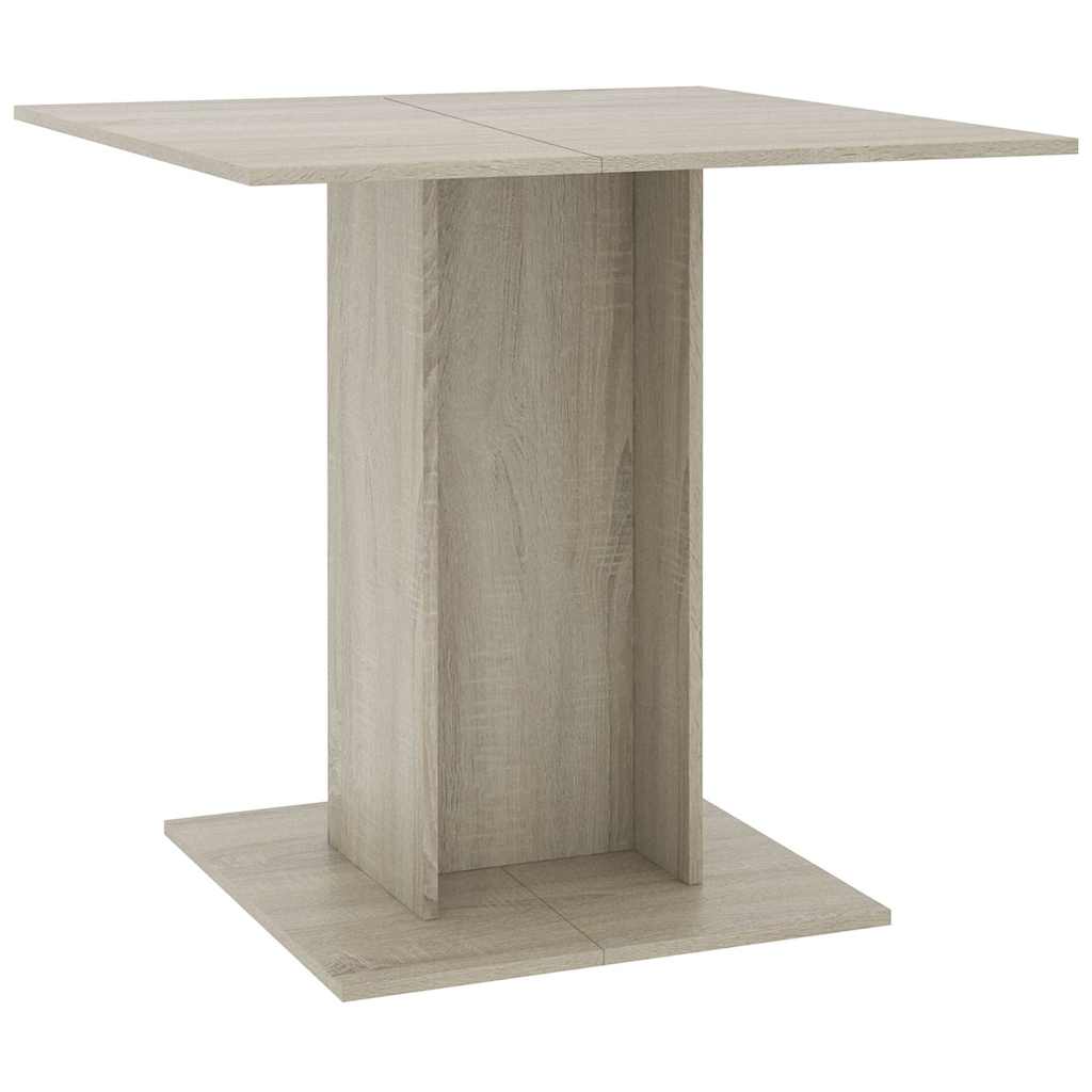 Spisebord Kjøkkenbord Sonoma Eik 80x80x75 cm