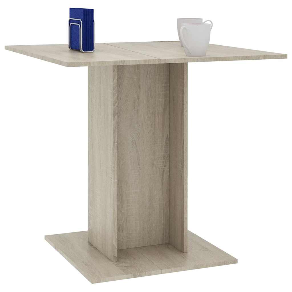 Spisebord Kjøkkenbord Sonoma Eik 80x80x75 cm