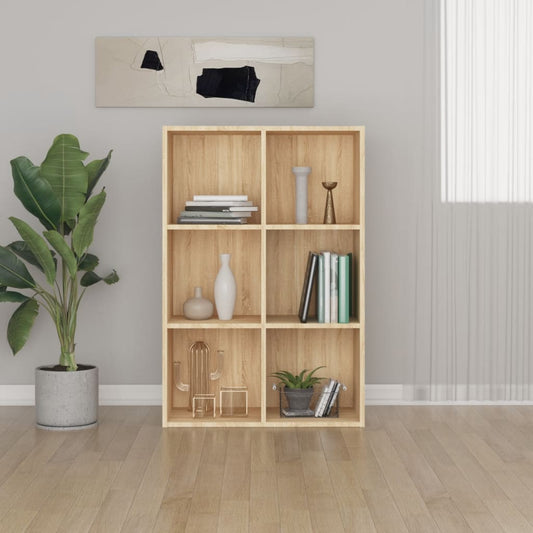 Bokhylle Sonoma Eik 66x30x98 cm