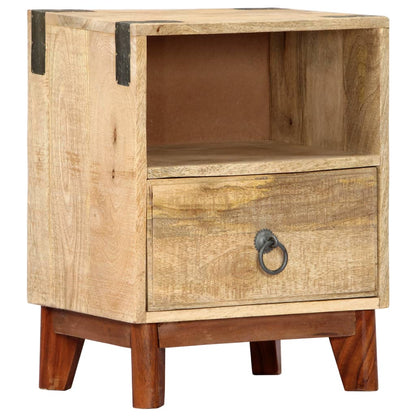 Nattbord Sengbord Tre heltre mangotre 40x30x52 cm