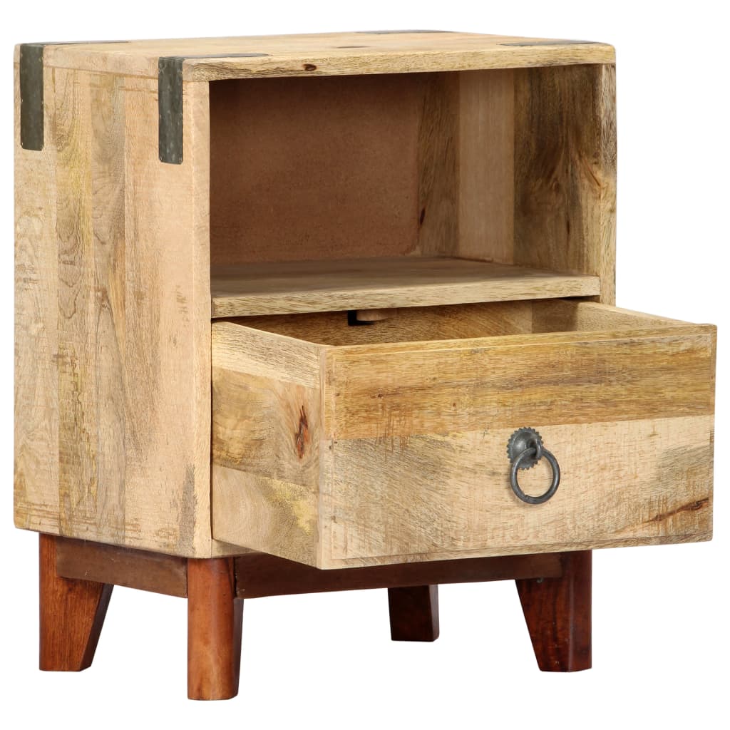 Nattbord Sengbord Tre heltre mangotre 40x30x52 cm