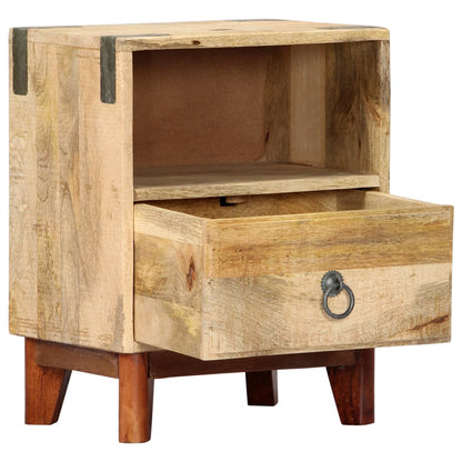 Nattbord Sengbord Tre heltre mangotre 40x30x52 cm