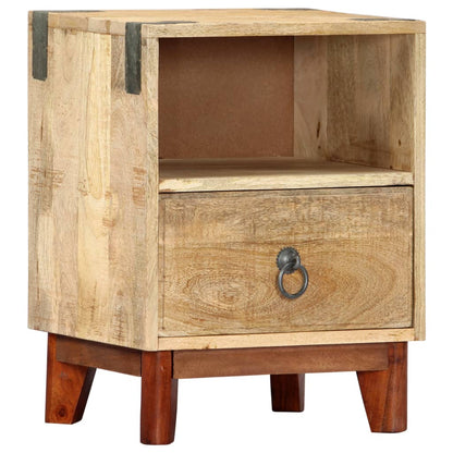 Nattbord Sengbord Tre heltre mangotre 40x30x52 cm
