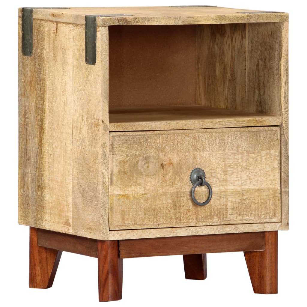 Nattbord Sengbord Tre heltre mangotre 40x30x52 cm
