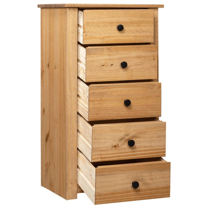 Kommode Treheltre furu 46x40x89 cm Panama Range