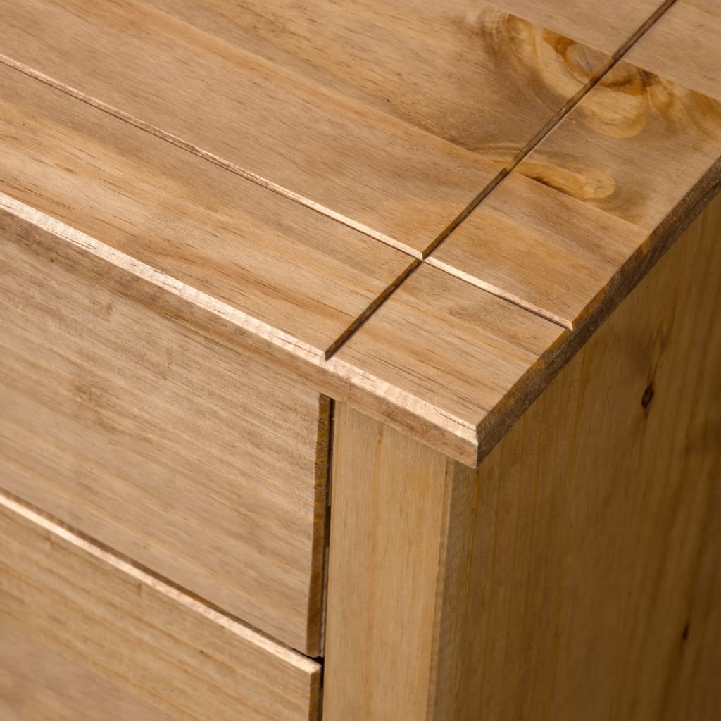 Skap Tre heltre furu 80x40x73 cm Panama Range