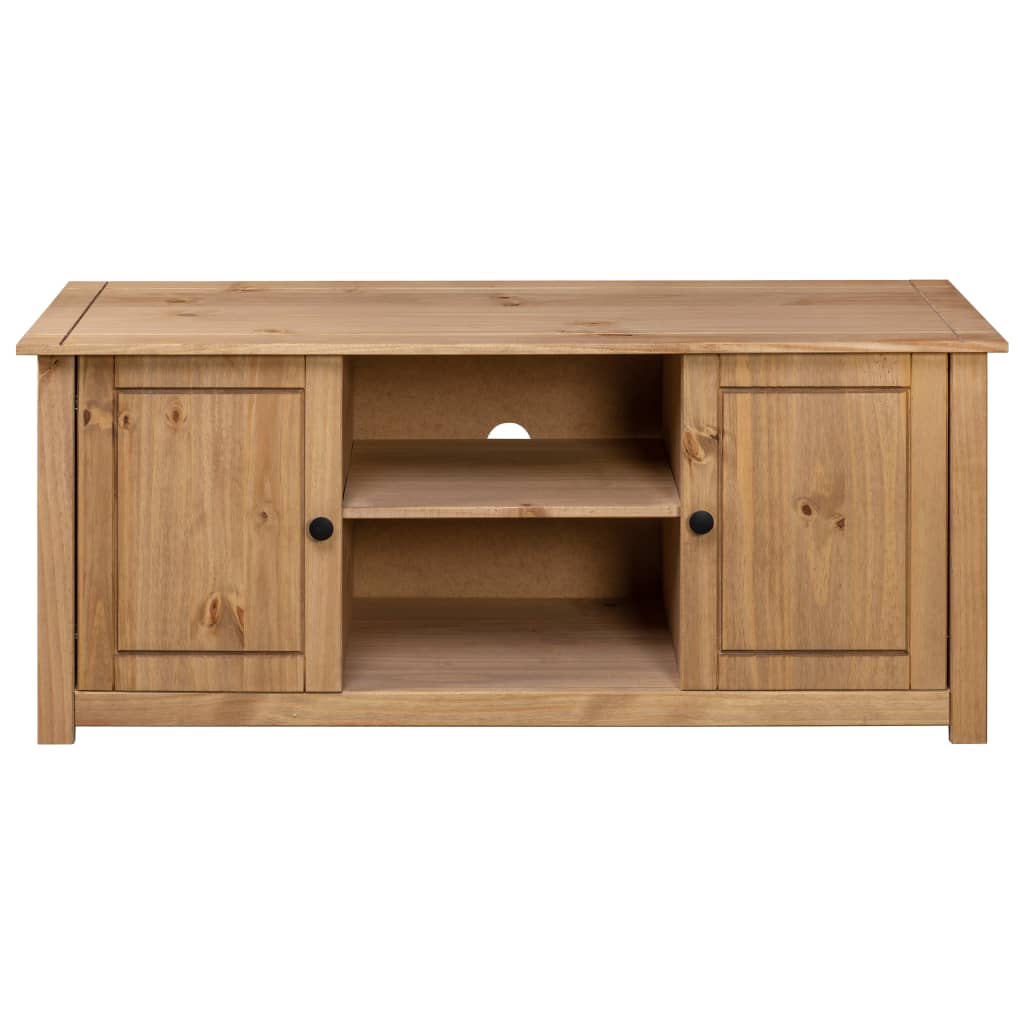 TV-Møbel Tre TV-benk heltre furu 120x40x50 cm Panama Range