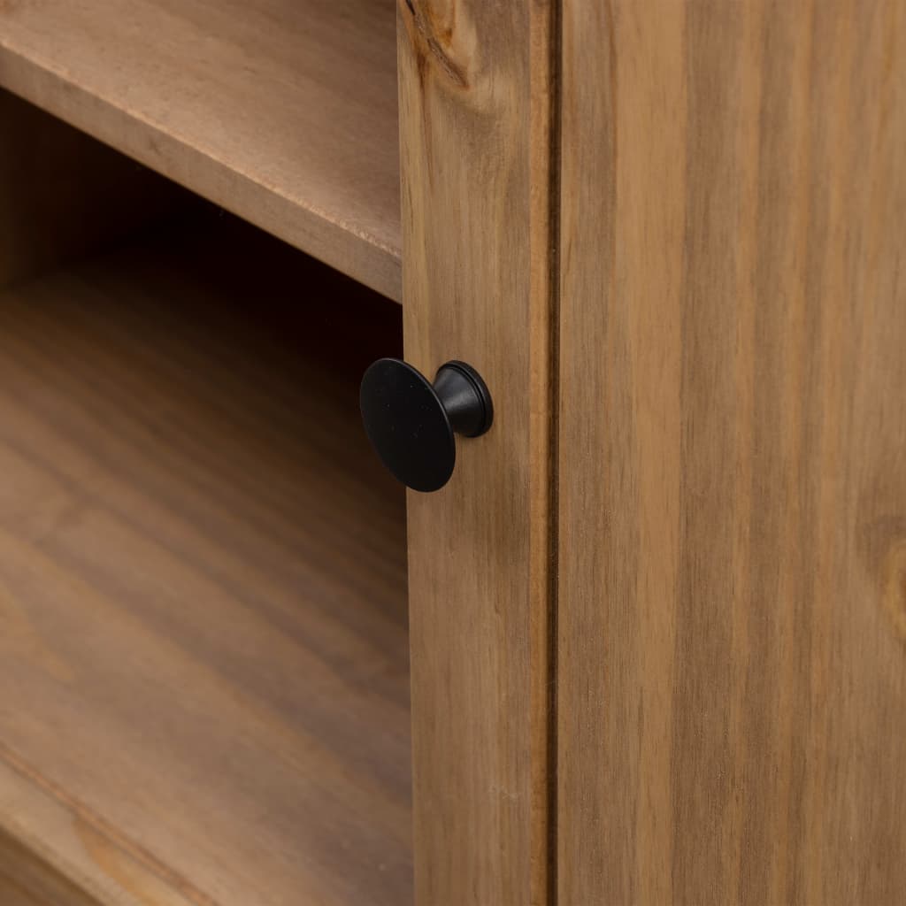 TV-Møbel Tre TV-benk heltre furu 120x40x50 cm Panama Range