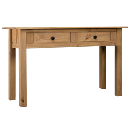 Avlastningsbord konsollbord Tre 110x40x72 cm heltre furu Panama Range