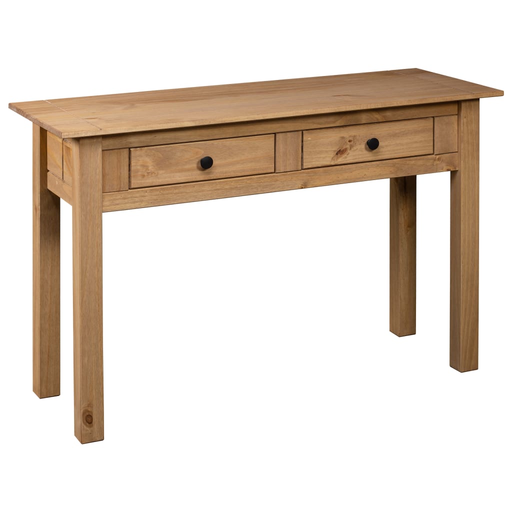 Avlastningsbord konsollbord Tre 110x40x72 cm heltre furu Panama Range