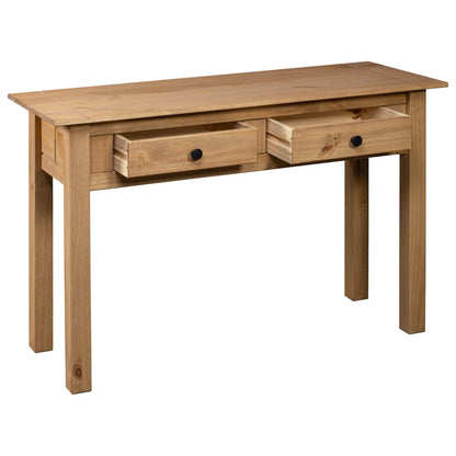 Avlastningsbord konsollbord Tre 110x40x72 cm heltre furu Panama Range