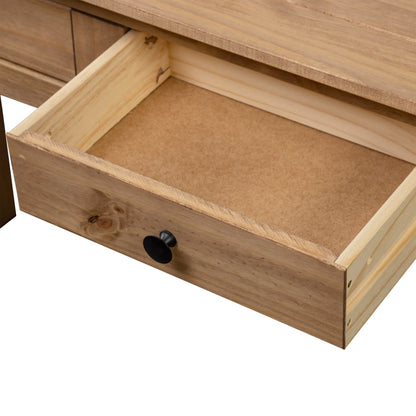 Avlastningsbord konsollbord Tre 110x40x72 cm heltre furu Panama Range