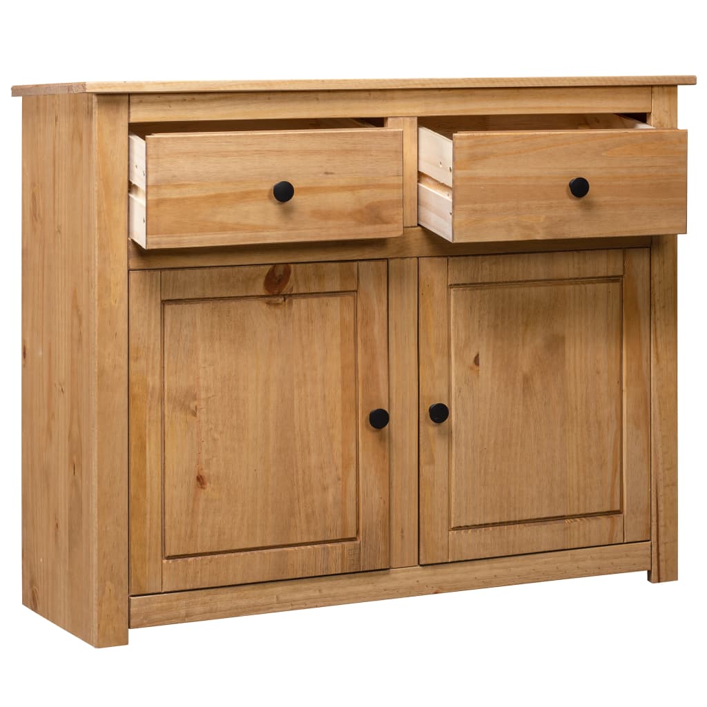 Skjenk Tre heltre furu 93x40x80 cm Panama Range