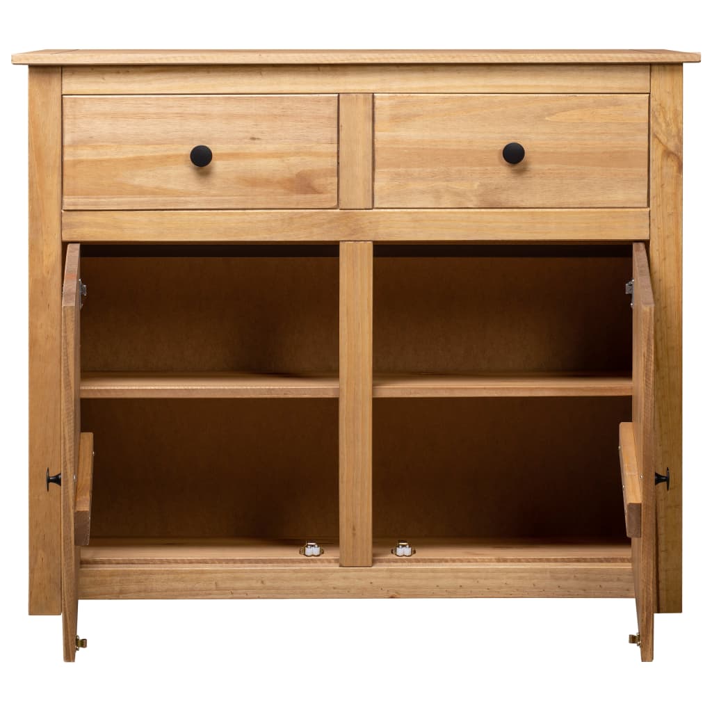 Skjenk Tre heltre furu 93x40x80 cm Panama Range