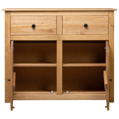 Skjenk Tre heltre furu 93x40x80 cm Panama Range
