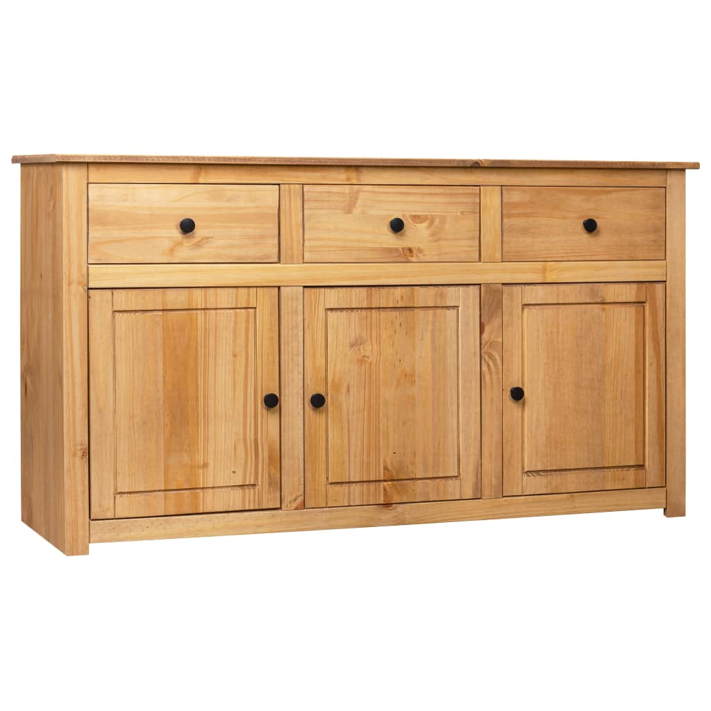 Skjenk Tre 135x40x80 cm heltre furu Panama Range