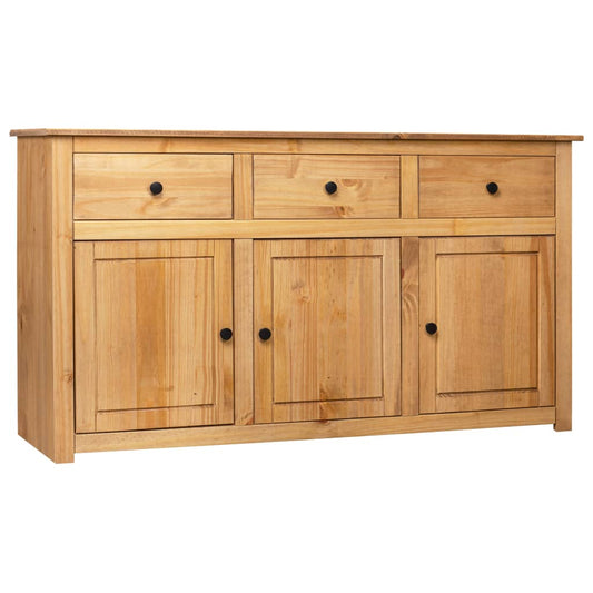 Skjenk Tre 135x40x80 cm heltre furu Panama Range