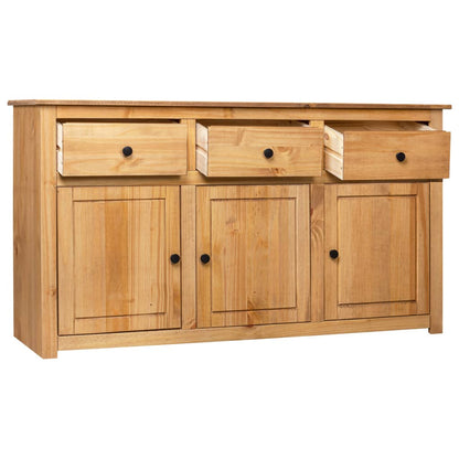 Skjenk Tre 135x40x80 cm heltre furu Panama Range