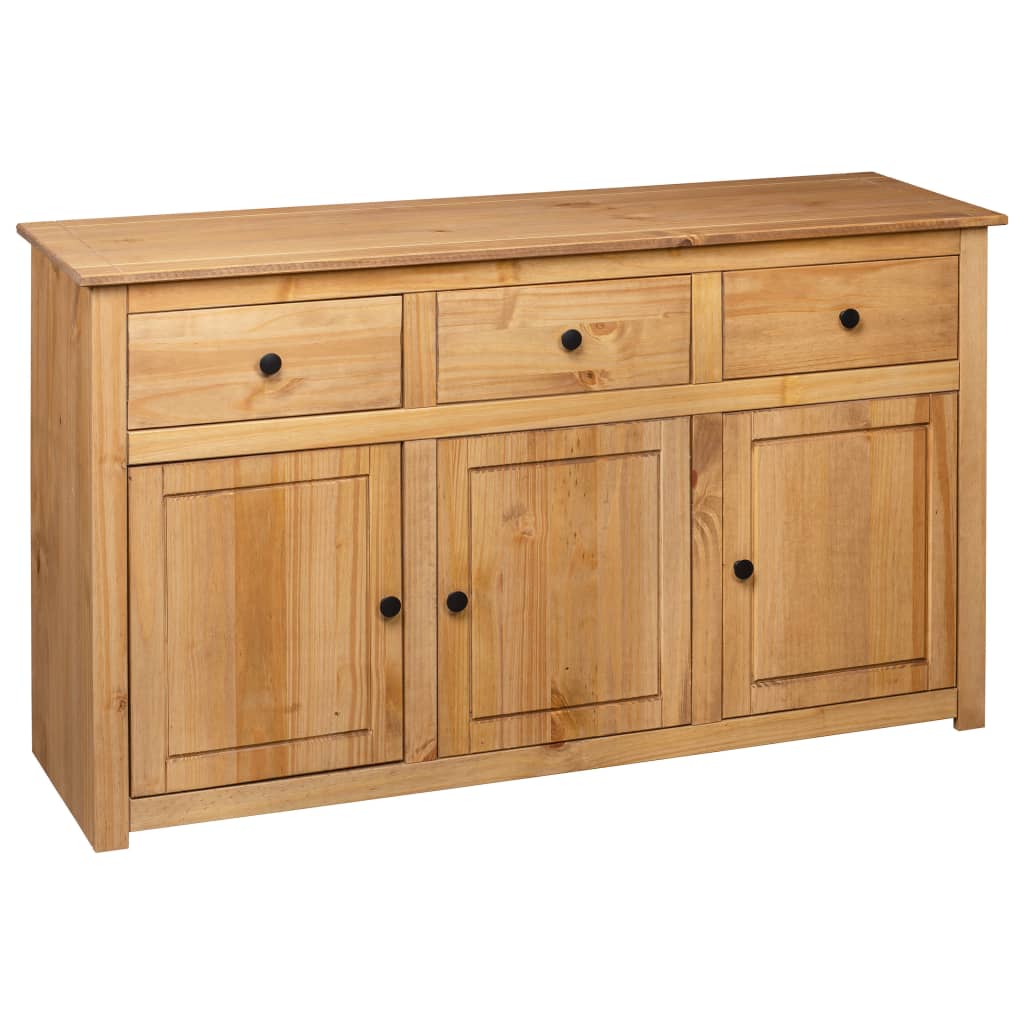Skjenk Tre 135x40x80 cm heltre furu Panama Range
