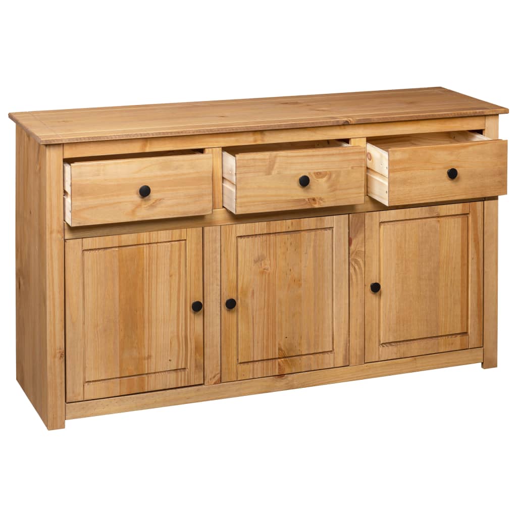 Skjenk Tre 135x40x80 cm heltre furu Panama Range