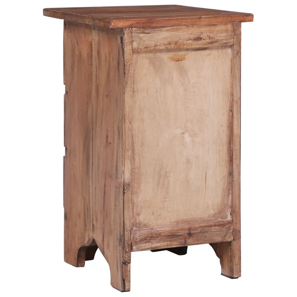 Nattbord Sengbord Tre heltre mahogni 30x30x51 cm
