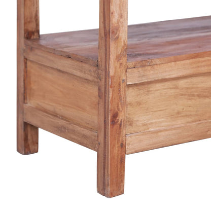 TV-Møbel Tre TV-benk 90x40x50 cm gjenvunnet heltre