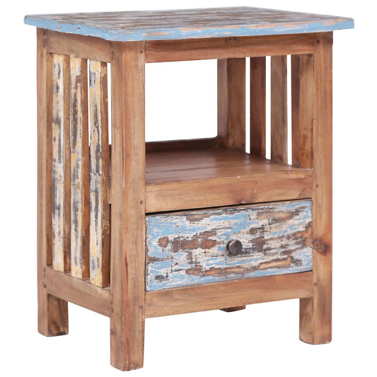 Nattbord Sengbord Tre heltre mahogni 41x30x50 cm
