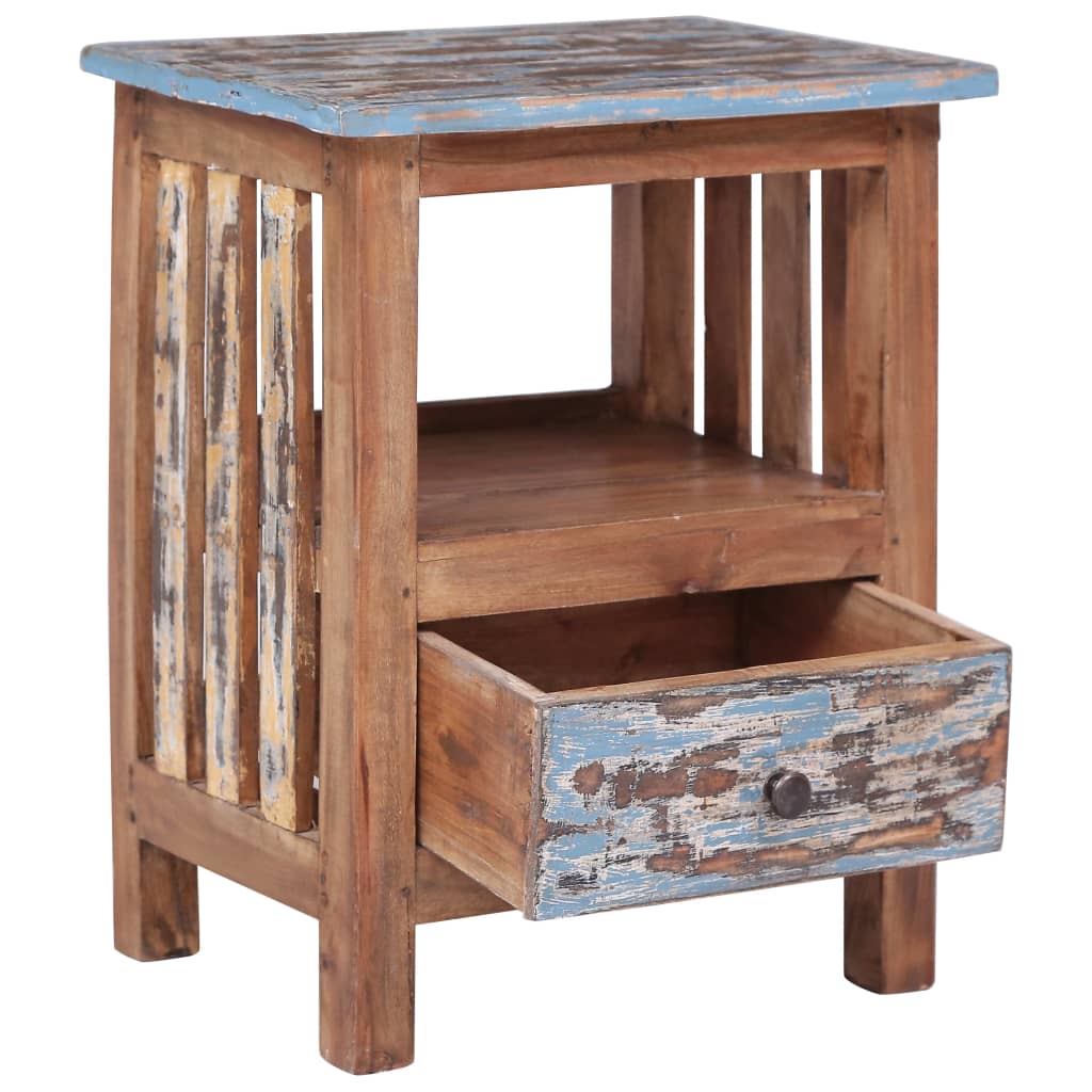 Nattbord Sengbord Tre heltre mahogni 41x30x50 cm