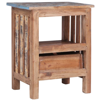 Nattbord Sengbord Tre heltre mahogni 41x30x50 cm