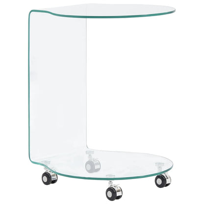 Salongbord Sofabord DIV. 45x40x58 cm herdet glass