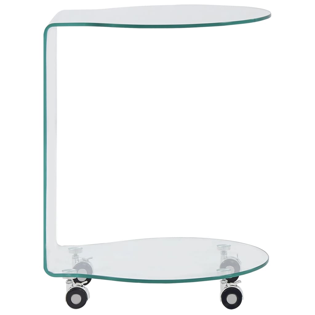 Salongbord Sofabord DIV. 45x40x58 cm herdet glass