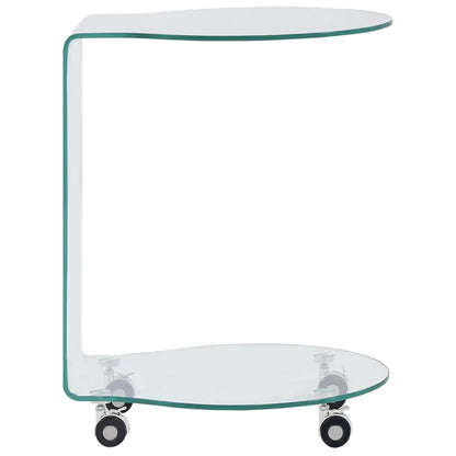 Salongbord Sofabord DIV. 45x40x58 cm herdet glass