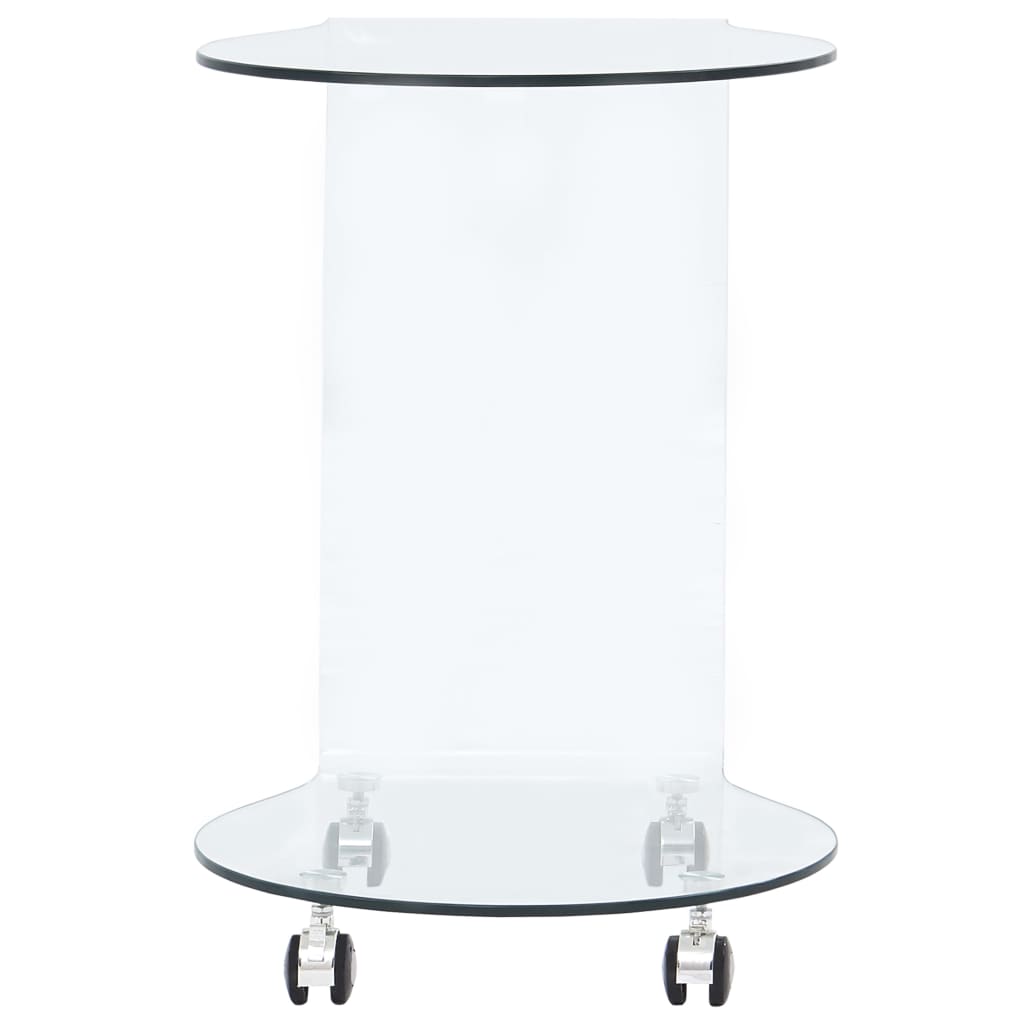 Salongbord Sofabord DIV. 45x40x58 cm herdet glass