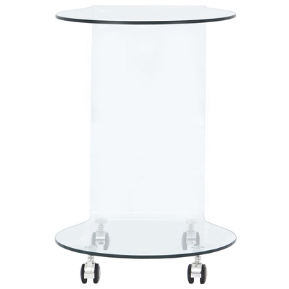 Salongbord Sofabord DIV. 45x40x58 cm herdet glass