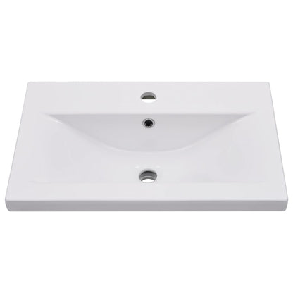 Baderomservant Innebygd 61x39,5x18,5 cm keramisk hvit