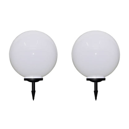 Hagebelysning Mark El. LED-lamper for hagesti 2 stk 50 cm med jordpinne