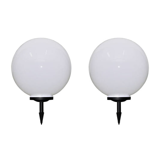 Hagebelysning Mark El. LED-lamper for hagesti 2 stk 50 cm med jordpinne