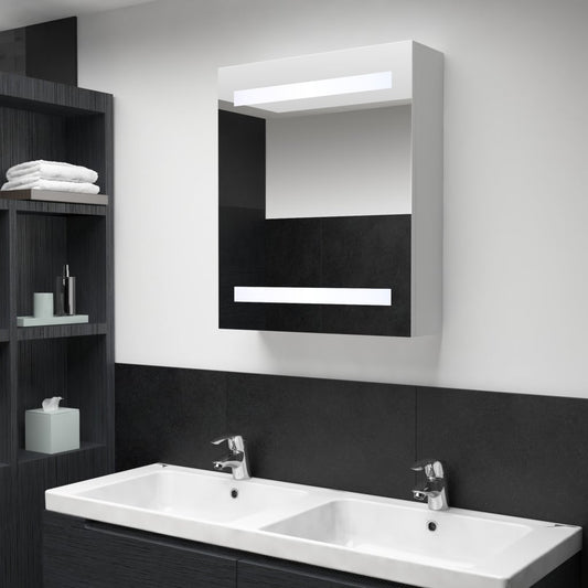Baderomsspeil LED Speilskap til bad 50x13,5x60 cm