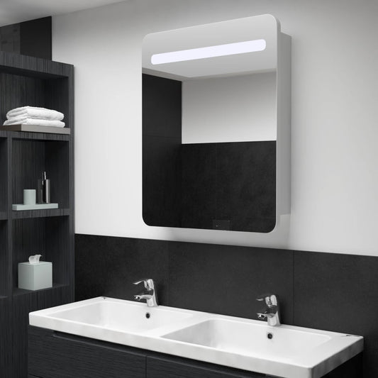 Baderomsspeil LED Speilskap til bad 60x11x80 cm