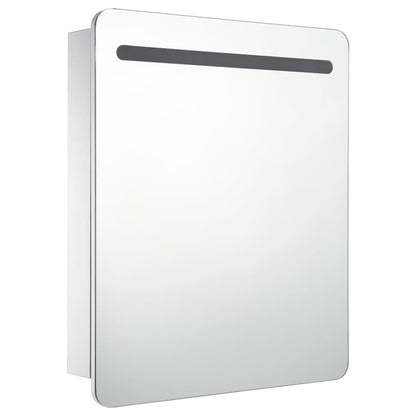 Baderomsspeil LED Speilskap til bad 68x9x80 cm